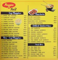 Maggie Heist menu 1
