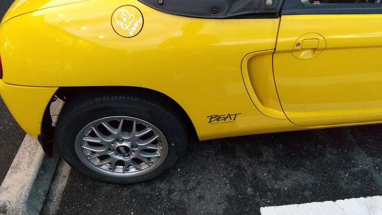ビートのホンダビート・ダウンロップエナセーブ・無限MUGEN・リアウイング・梅雨に関するカスタム事例の投稿画像1枚目