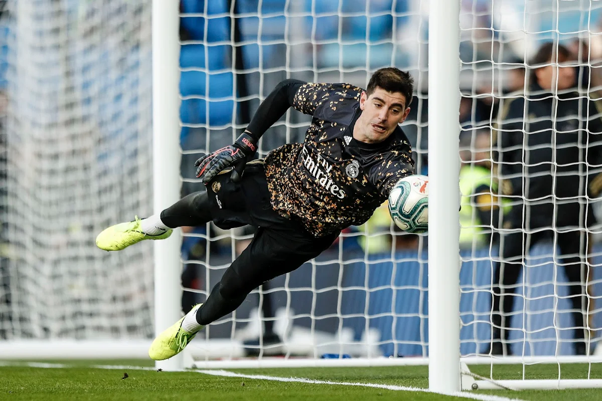 Thibaut Courtois staat in Spanje bekend als 'de giraf'