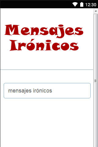 mensajes ironicos