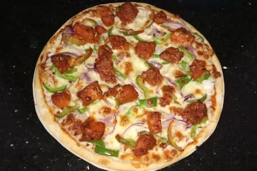 Chicken Tikka Loaded Pizza