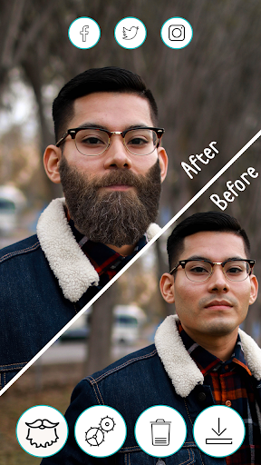 Man Beard Photo Editor – Men Hairstyle App