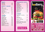 The Foodberry Cafe menu 2