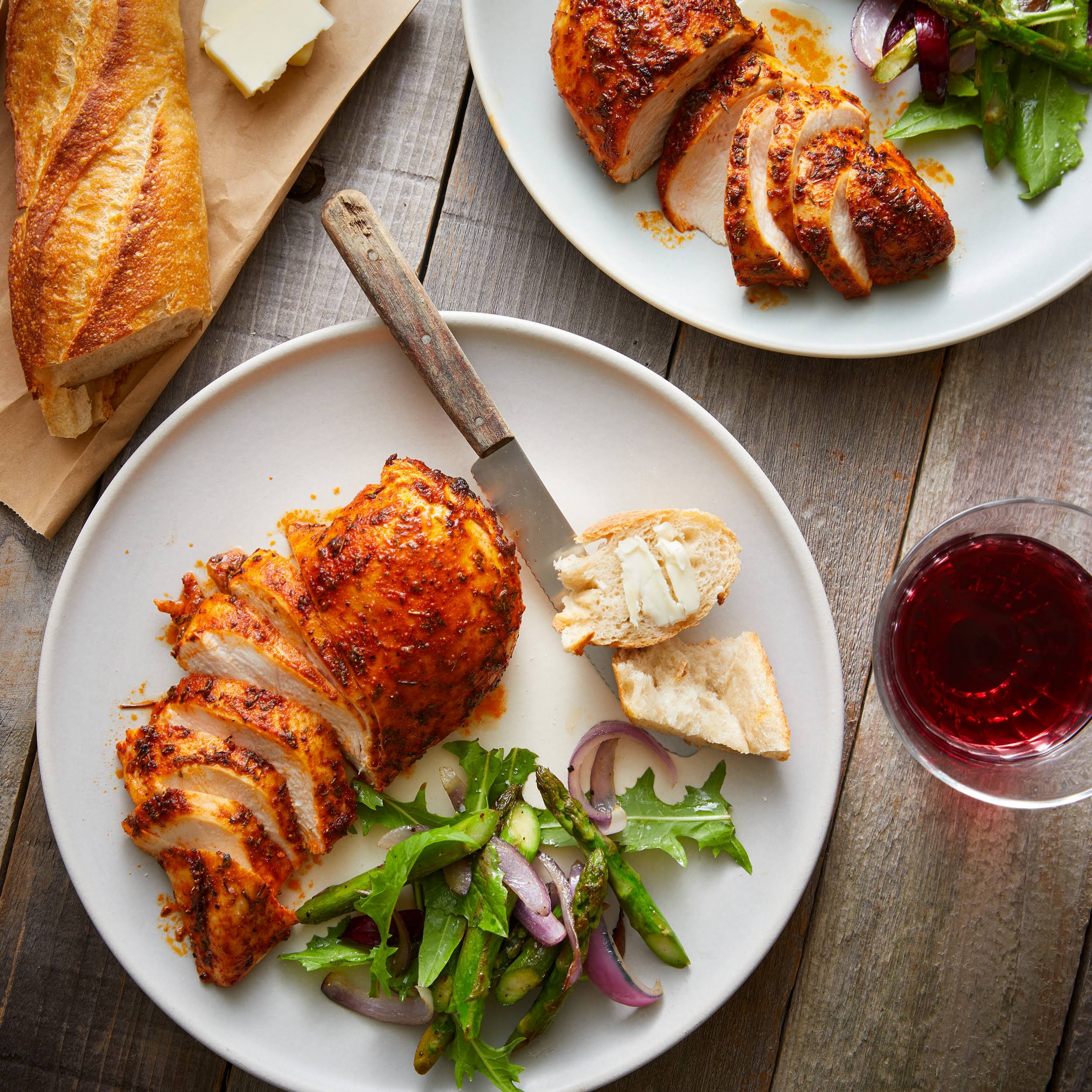 Juicy Oven-Baked Cajun Chicken Breasts