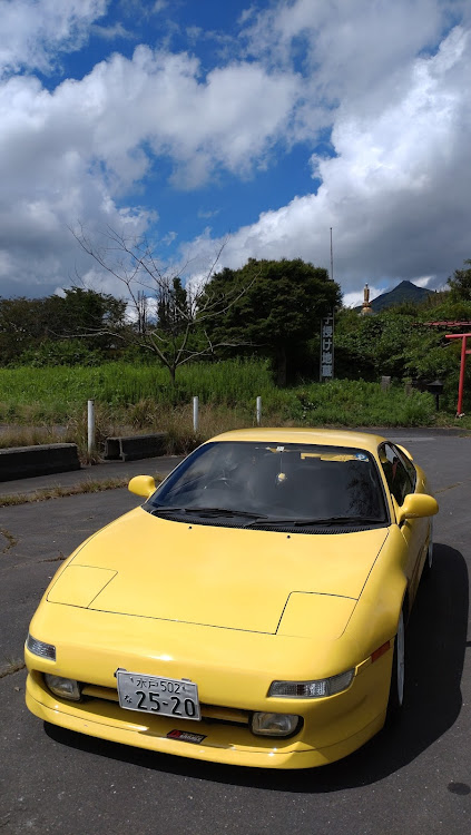 MR2の朝日峠駐車場・筑波山ドライブ・車みがきに関するカスタム事例の投稿画像2枚目