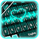 Live 3D Neon Blue Love Heart Keyboard Theme icon