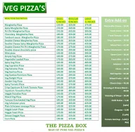 The Pizza Box menu 2