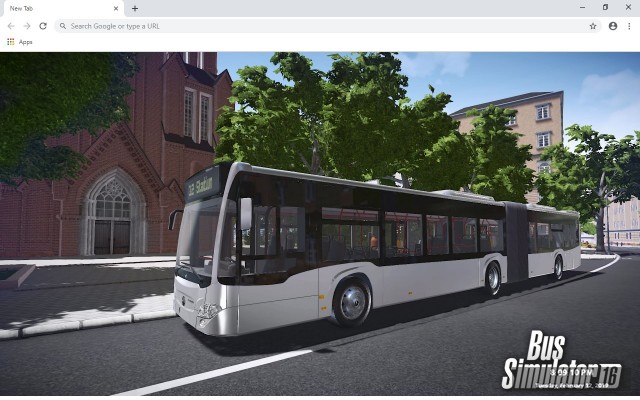 Bus Simulator New Tab & Wallpapers Collection