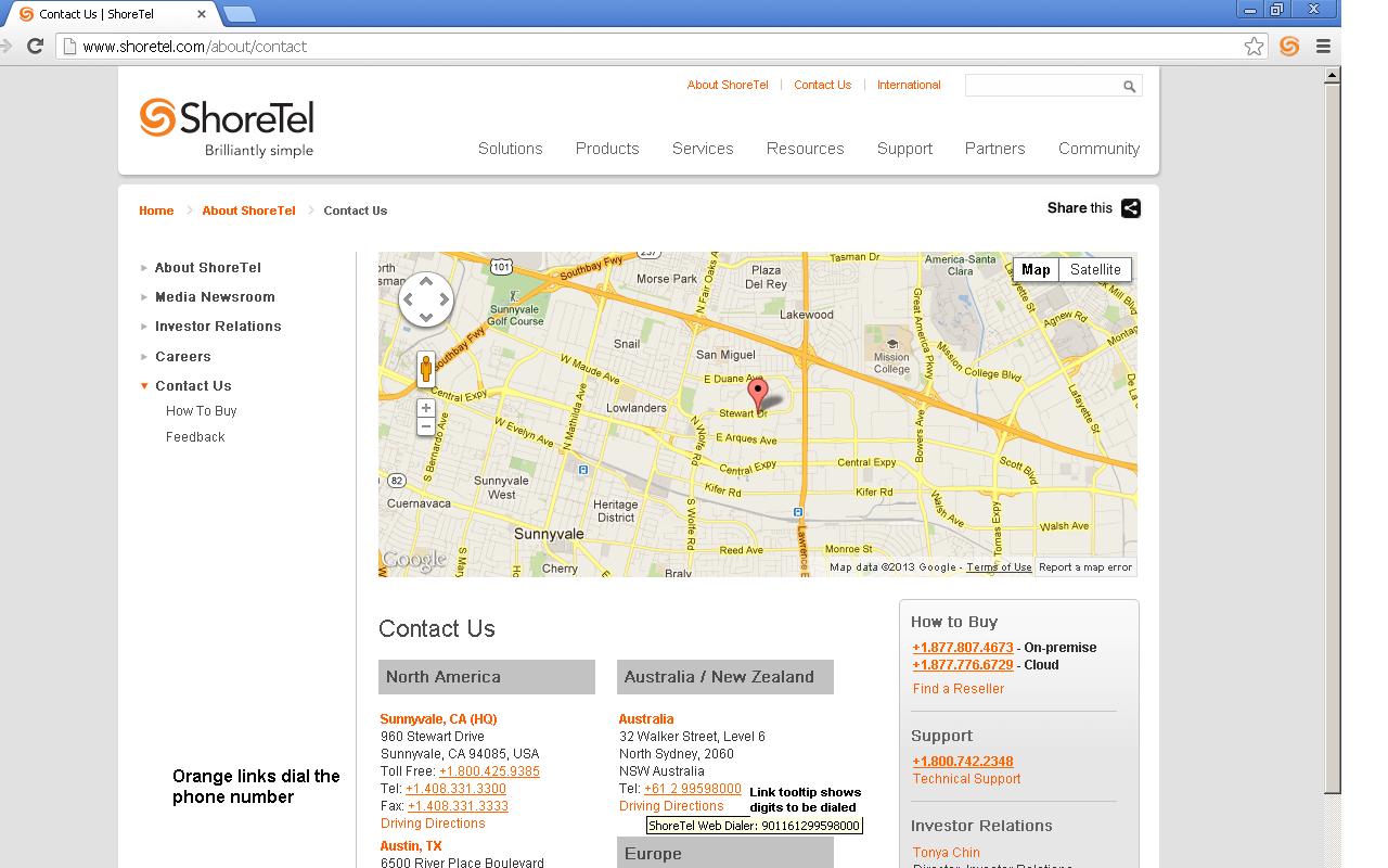 ShoreTel Web Dialer Preview image 0