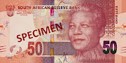 SOUGHT AFTER: Experts say the new banknotes with the image of former president Nelson Mandela may start a collecting trend