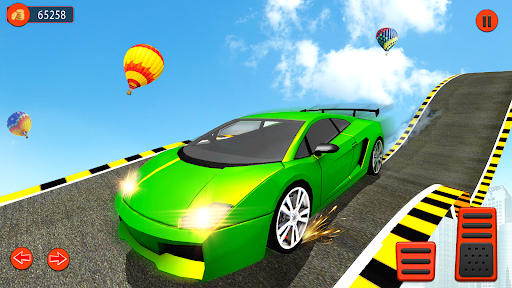 Screenshot Crazy Superhero Stunt Car Game