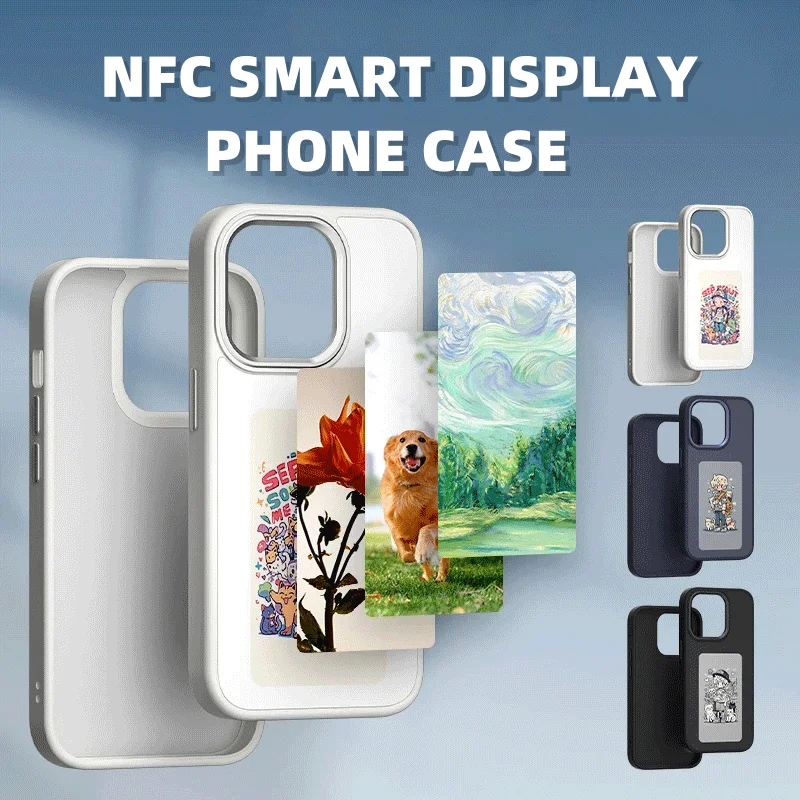 Capa de telefone com tela E-ink, projeção de tela ilimitada e bateria personalizada. Experimente personalização e visualização superior.