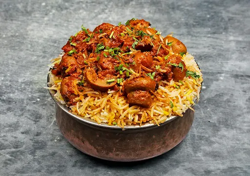 Hyderabad Spl Mushroom Biryani