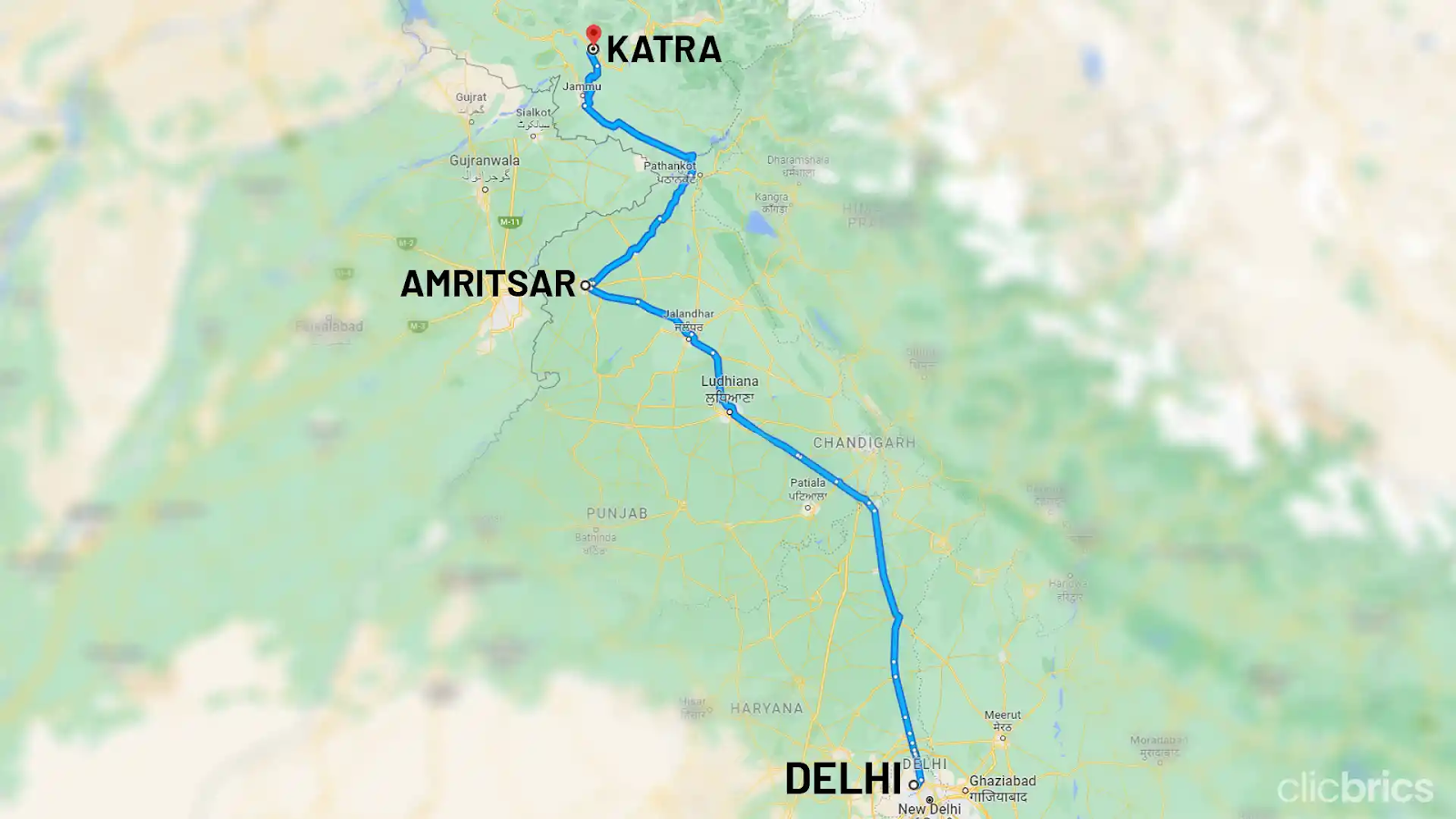 Delhi Katra Expressway