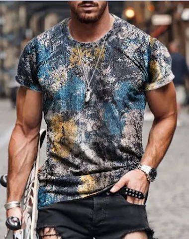 Men's Fashion Printing Series Simpl - 3
