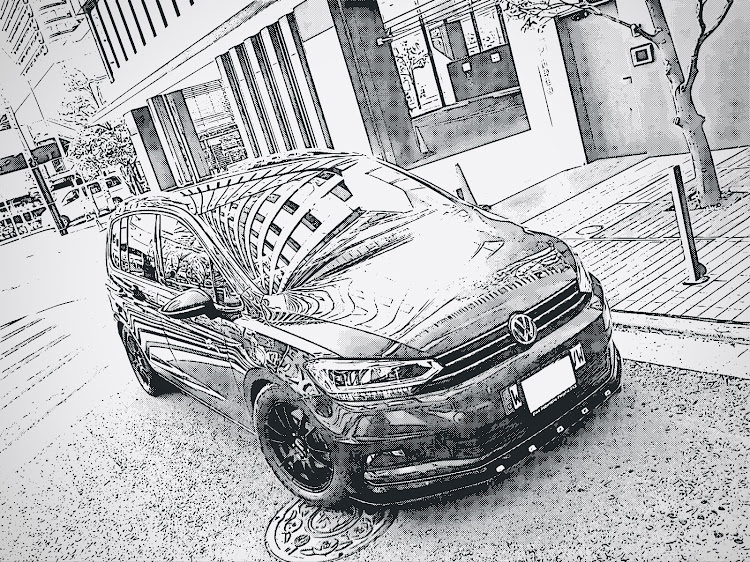 ゴルフトゥーランのTDIプレミアム・ingo noak tuning・OZ Ultraleggera・都心ビル群に関するカスタム事例の投稿画像2枚目