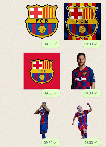 Barcelona stickers