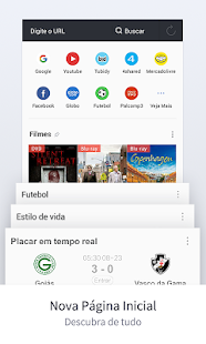  UC Browser - Navegador: miniatura da captura de tela  