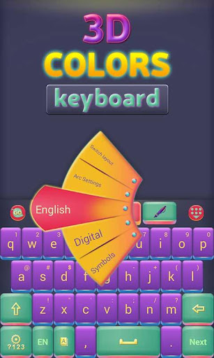 免費下載個人化APP|3D Colors GO Keyboard Theme app開箱文|APP開箱王