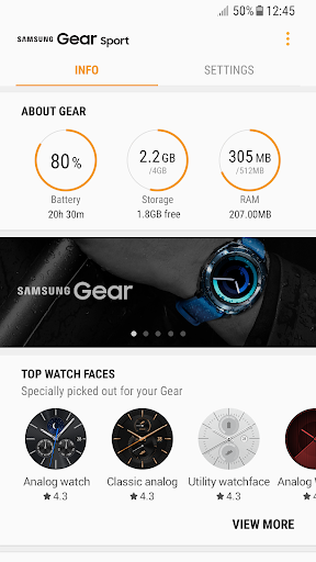 Gear S Plugin