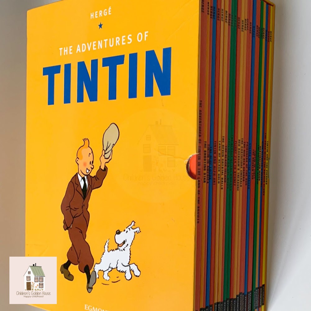 The-Adventures-of--Tintin-23-books-丁丁歷險| Children's Golden House