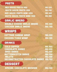 Exotikaa Kitchen menu 1