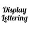 Item logo image for Display Lettering