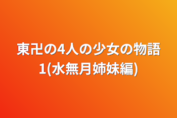 東卍の4人の少女の物語1(水無月姉妹編)