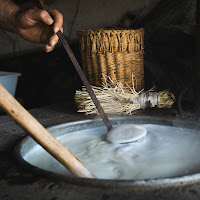 Odori tradizionali in cucina del nonno di 