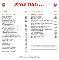 Miantiao menu 3