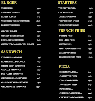 The Western Cafe menu 1