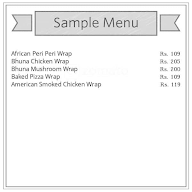 The Wrap Co. menu 1