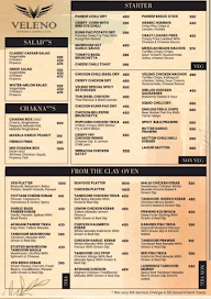 Veleno Cocktail Bar menu 1