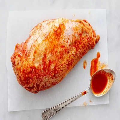 Fresh Marinated Chicken Breast With Bone 250 Gm