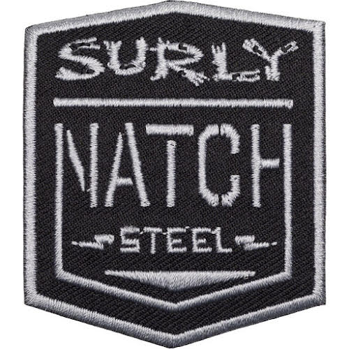 Surly Natch Patch: Black/Silver