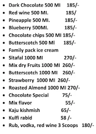 Red Sugar menu 1