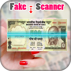 Fake Money Scanner Prank logo