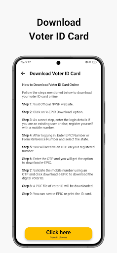 Screenshot Voter List 2024: Download List