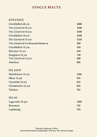 Roman Garden menu 3