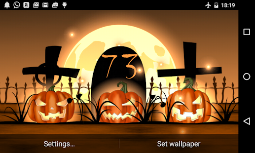 download Halloween Live Wallpaper Light free