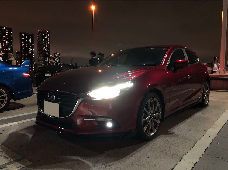 アクセラスポーツの辰巳第一PA・アクセラスポーツ・夜景・夜景と愛車に関するカスタム事例の投稿画像1枚目