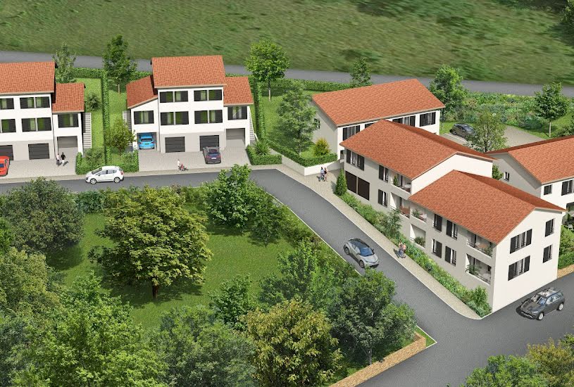  Vente Terrain + Maison - Terrain : 233m² - Maison : 87m² à Villefranche-sur-Saône (69400) 