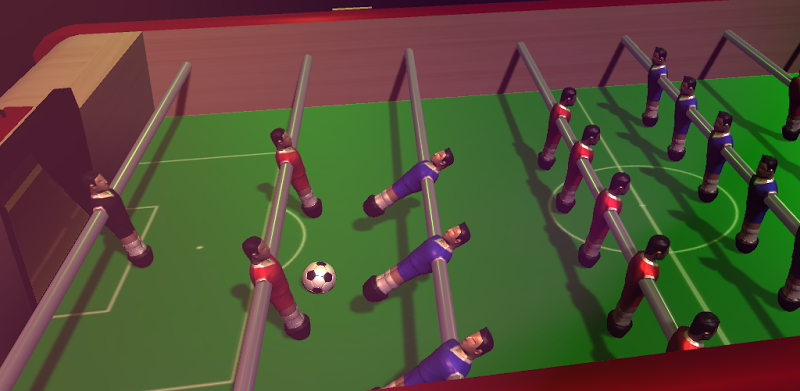 Table Soccer Foosball 3D