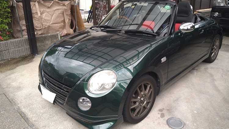 コペンのシートカバー取付・シートカバー交換・DIY・レカロシート・バケットシートに関するカスタム事例の投稿画像1枚目