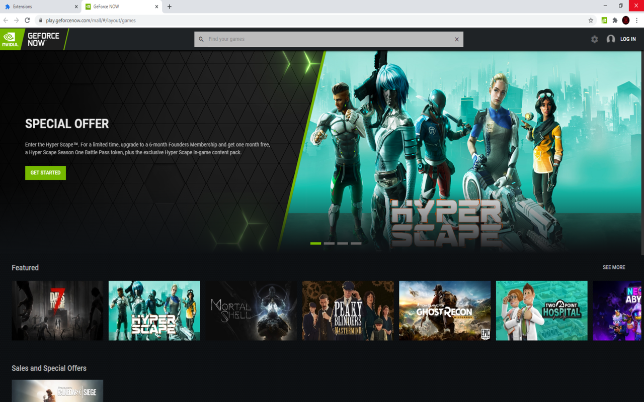 GeForce Now Web Enabler Preview image 0