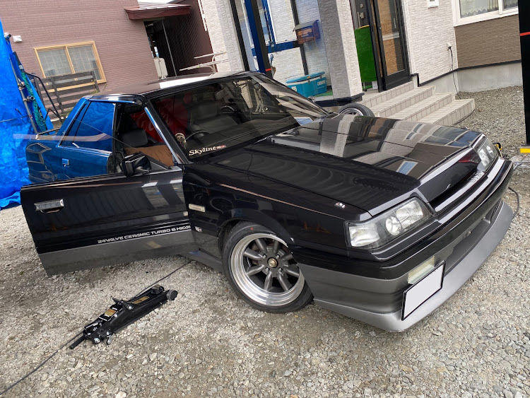 スカイラインのホイール交換・車高調整・ワタナベ Rタイプ・ADthree・#北海道に関するカスタム事例の投稿画像10枚目