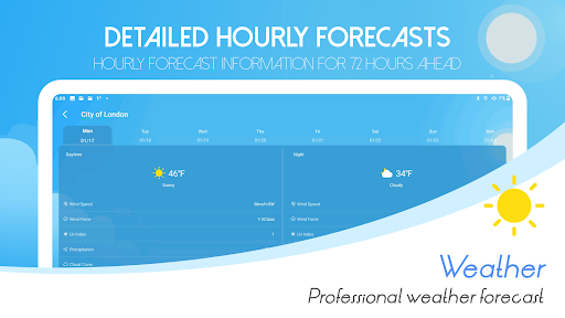 Screenshot Daily Weather