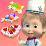 Cover Image of Download Masha and the Bear Child Games: Cooking Cookie 1.2.5 APK