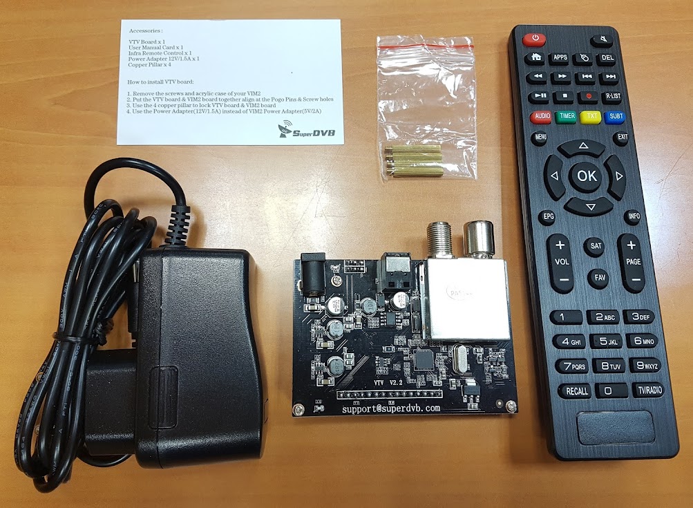 [REVIEW] vTV extension DVB para VIM2 Max