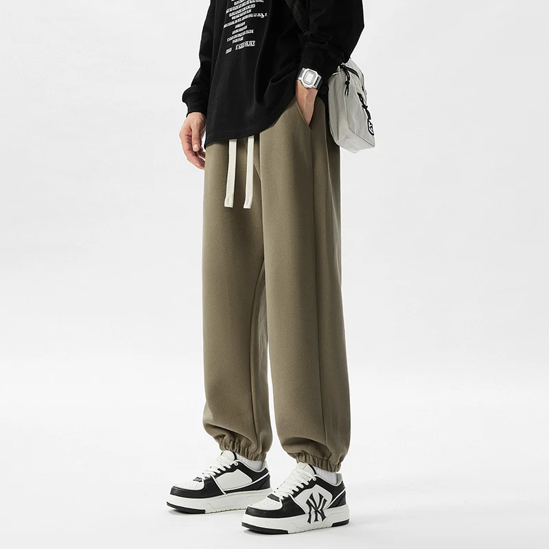 Heren Vrijetijds-sweatbroek, Past Overal Bij, Ideaal voor Ontspanning en Dagelijks Gebruik. Comfortabele en Veelzijdige Herenbroek voor Elke Gelegenheid.